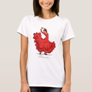 T-shirt Danseur de flamenco espagnol