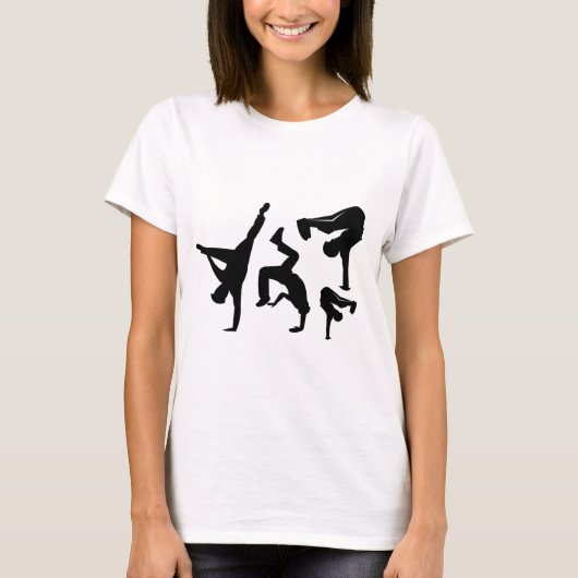 T-shirt danseur de hip hop (Devant)
