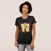T-shirt Danseur du ventre Danseur du Moyen-Orient (Devant entier)