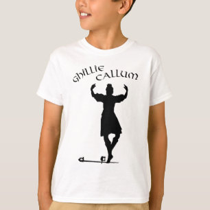 T-shirt Danseur écossais des Highlands Ghillie Callum