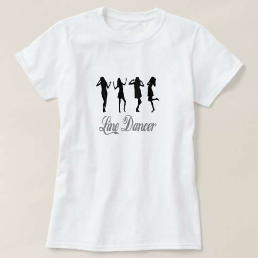 T-shirt Danseur en ligne (Design devant)