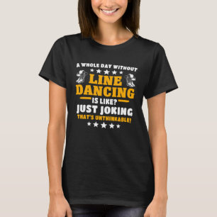 T-shirt Danseur en ligne Danse en ligne Danse en ligne 2
