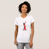 T-shirt Danseur flamenco (Devant entier)