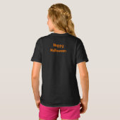 T-shirt Danseur irlandais Filles Happy Halloween Danse (Dos entier)