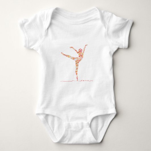 T-shirt Danseur moderne Ballet (Devant)