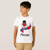 T-shirt Danseur russe de Cosaque (Devant entier)
