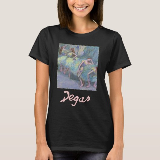 T-shirt Danseurs de ballet dans les ailes par Edgar Degas (Devant)