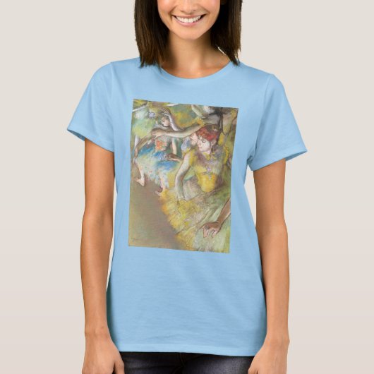 T-shirt Danseurs de ballet sur scène par Edgar Degas (Devant)