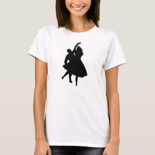 T-SHIRT DANSEURS DE SILHOUETTE