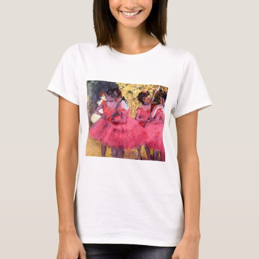 T-shirt Danseurs Roses, Edgar Degas (Devant)