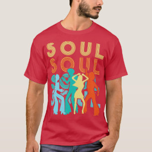 T-shirt Danseurs Soul Danser Musique 1970 les années 70 Cu