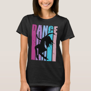T-shirt Danseuse Anniversaire Danse Enthousiaste Contempor