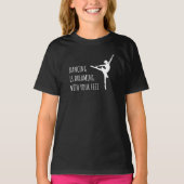 T-shirt Danseuse Ballet Rêve Danse (Devant)