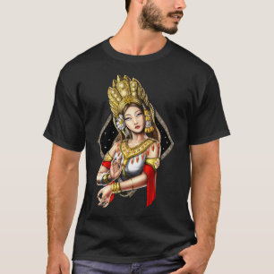 T-shirt Danseuse cambodgienne Khmer Apsara