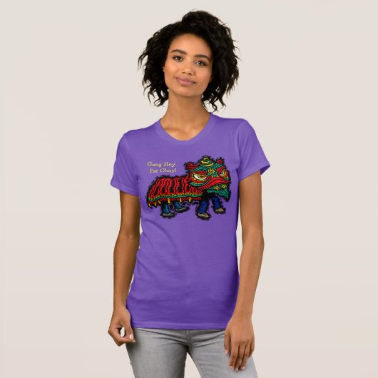 T-shirt Danseuse Chinoise (Devant entier)