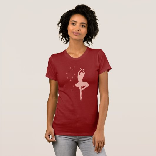 T-shirt Danseuse de ballerine (Devant entier)