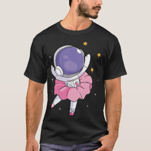 T-shirt Danseuse de ballet astronaute Danse spatiale Balle
