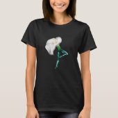 T-shirt danseuse de ballet Ballerina Calla Lily (Devant)