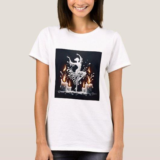 T-shirt Danseuse de flamenco (Devant)