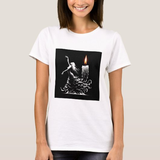 T-shirt Danseuse de flamenco (Devant)