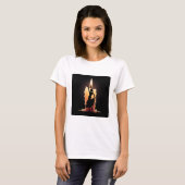 T-shirt Danseuse de flamenco (Devant entier)