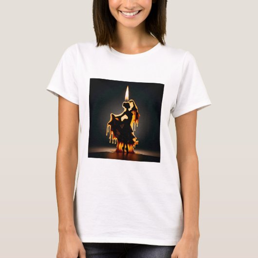 T-shirt Danseuse de flamenco (Devant)