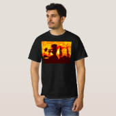 T-shirt Danseuse de hula (Devant entier)