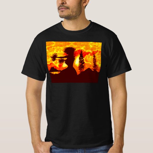 T-shirt Danseuse de hula (Devant)