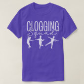 T-shirt Danseuse de l'équipe de danse de clogging Danseuse (Design devant)