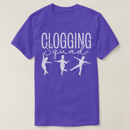 T-shirt Danseuse de l'équipe de danse de clogging Danseuse (Design devant)