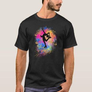 T-shirt Danseuse de patinage sur glace pour femmes Figure 