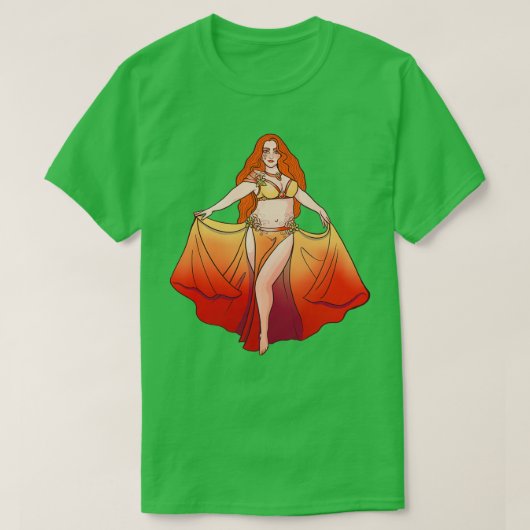 T-shirt Danseuse du ventre Aries (Design devant)