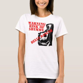 T-shirt Danseuse du ventre - risque de shimmy - lumière