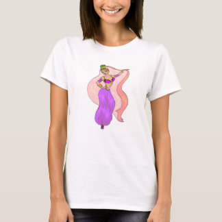 T-shirt Danseuse du ventre - T - tee - shirt - exotique