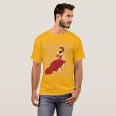 T-shirt danseuse flamenco (Devant entier)