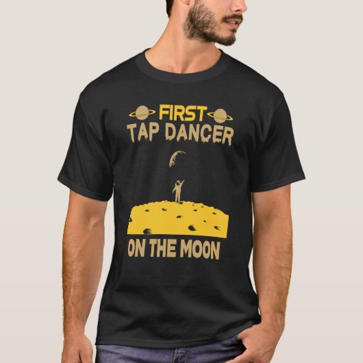 T-shirt Danseuse Sur La Lune (Devant)