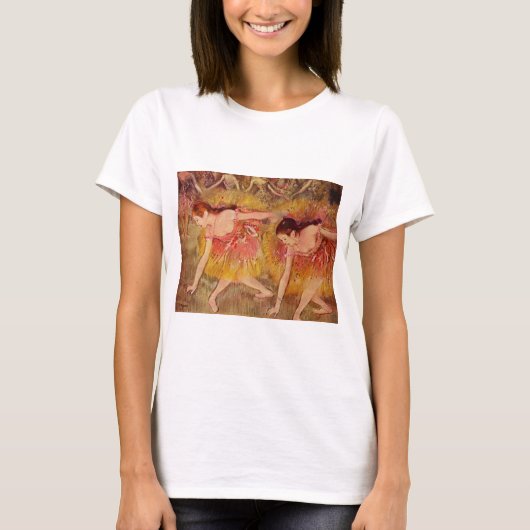 T-shirt Danseuses de l'aube - Edgar Degas - 1885 (Devant)