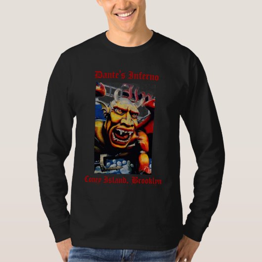 T-shirt Dante's Inferno Adulte Long-Sleeve (Devant)