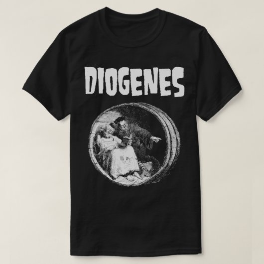 T-shirt Danzigènes Diogenes de Sinope (Design devant)