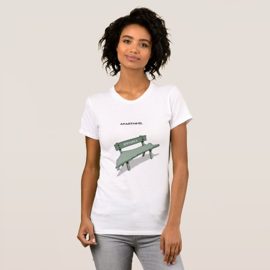 T-shirt d'apartheid (Devant entier)