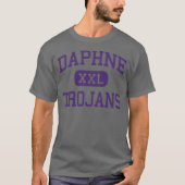 T-shirt Daphne - Trojan - lycée - Daphne Alabama (Devant)