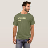 T-shirt d'Appalachian (Devant entier)