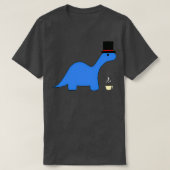 T-shirt Dapper bleu Dino (Design devant)