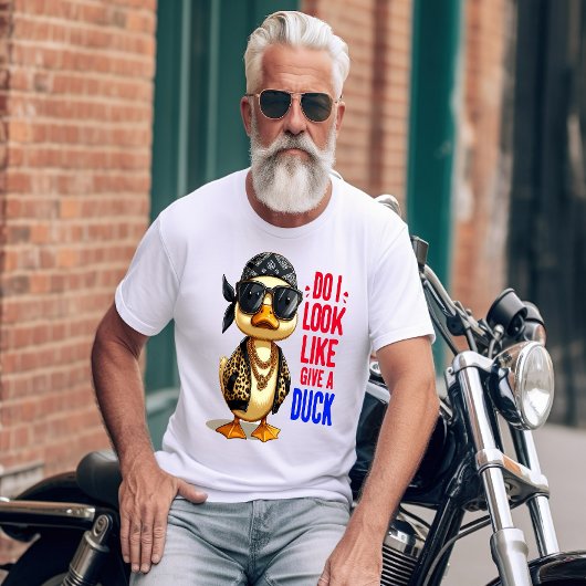 T-shirt Dapper Duck Donning Shades et Bandana