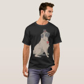 T-shirt Dapper Pug Classique 339 (Devant entier)