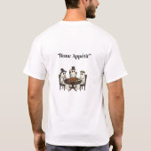 T-Shirt d'appétit d'os - Drôle Fantômes d'action d (Dos)