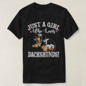 T-shirt Dapple Dachshund (Design devant)