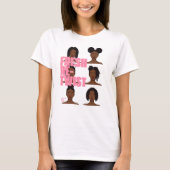 T-shirt d'appréciation de retordage de dreadlocks (Devant)