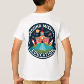 T-shirt d'apprentissage spatial (Dos)