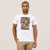 T-shirt d'arbre d'argent (Devant entier)